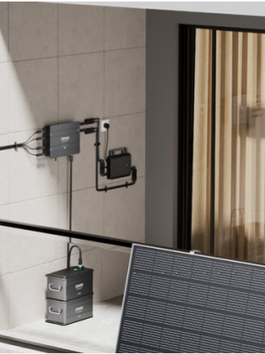 Kit Fotovoltaico da Balcone 800W con Accumulo